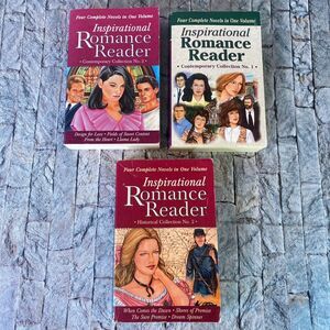 Inspirational Romance Reader Books Vintage 4-in-1 Collections